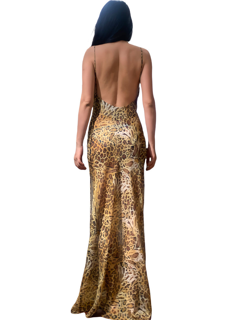SAMPLE SALE • leopard dress