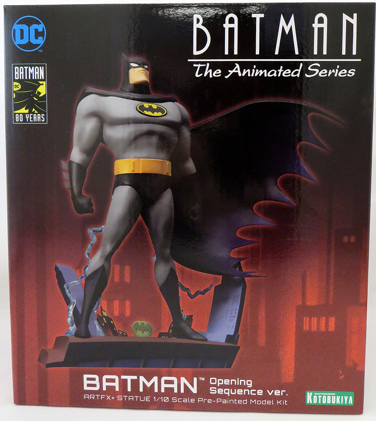 Batman The Animated Series 8 Inch Statue Figure ArtFX+ - Batman Opening Version