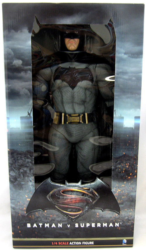 Batman V Superman 18 Inch Action Figure 1/4 Scale Series - Batman 1/4 Scale (Sub-Standard Packaging)