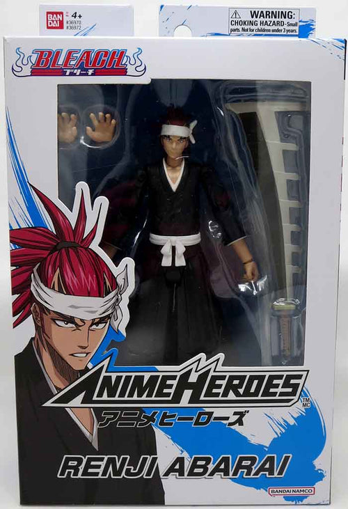 Bleach 6 Inch Action Figure Anime Heroes - Renji Abarai