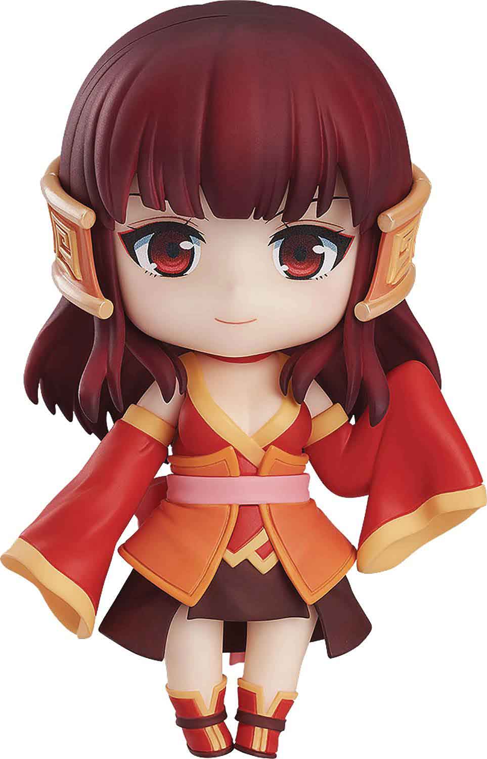 Chinese Paladin Sword And Fairy 4 Inch Action Figure Nendoroid - Long Kui Red