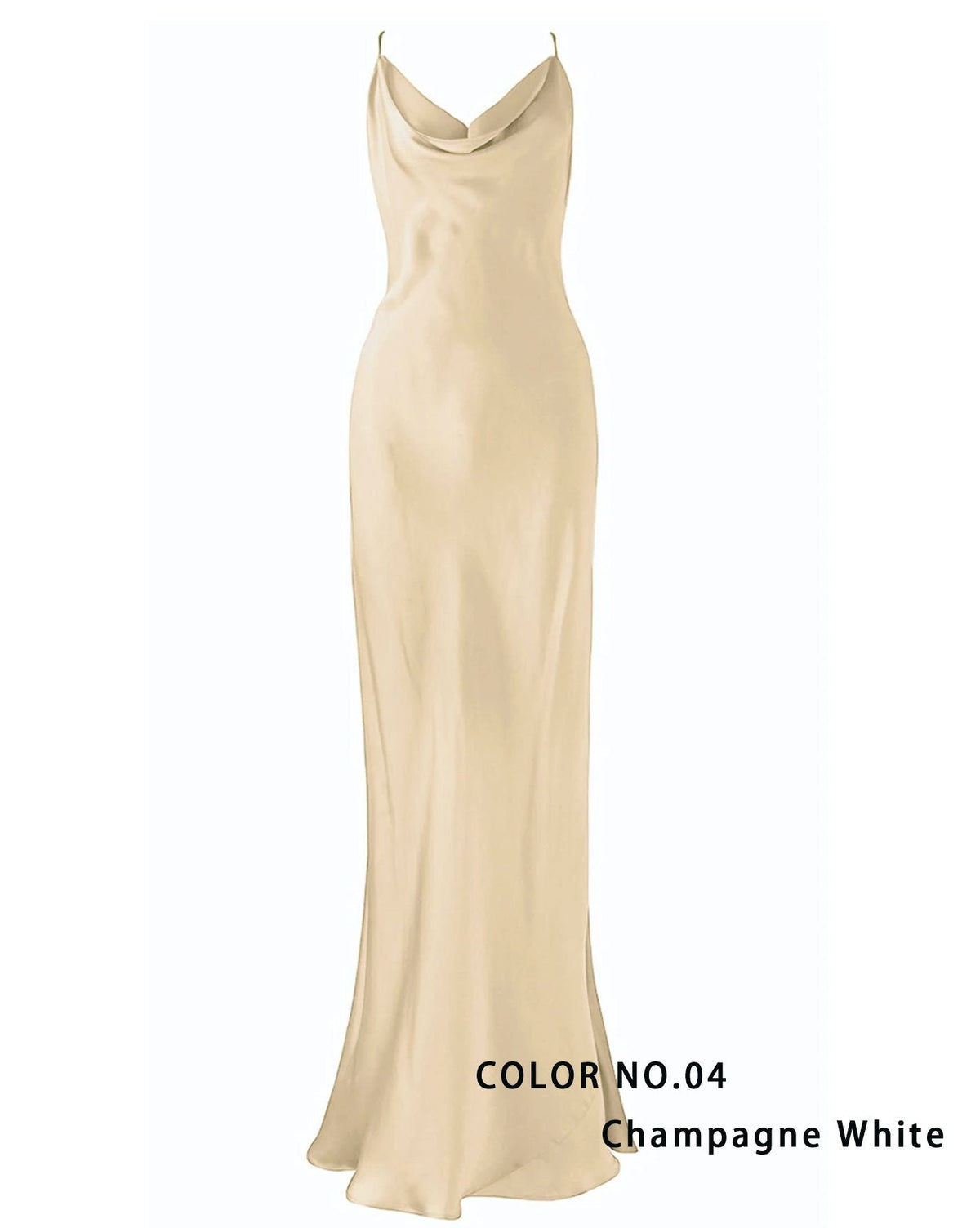 Crystal Mulberry Silk Gown