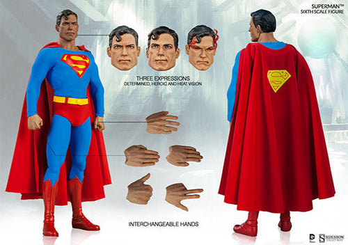 DC Collectible 12 Inch Action Figure 1/6 Scale Series - Superman Sideshow