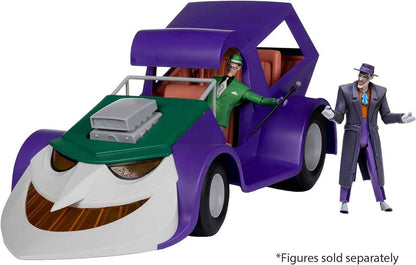 DC Direct Batman The Animated Series 7 Inch Scale Vehicle Figure Exclusive - The Joker Mobile Gold Label