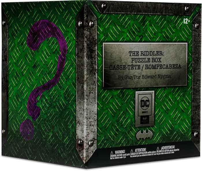 DC Direct The Batman Life Size Prop Replica - Riddler Puzzle Box