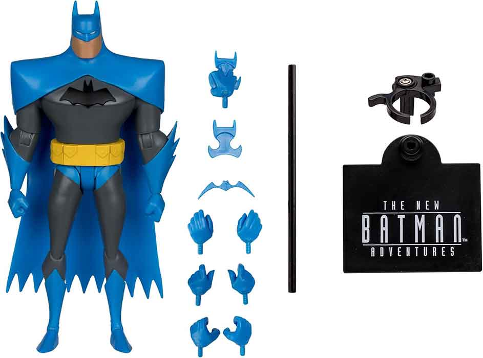 DC Direct The New Batman Adventures 6 Inch Action Figure Wave 4 - Batman (Blue/Grey)
