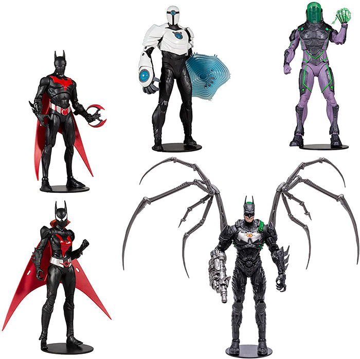 DC Multiverse 6 Inch Action Figure BAF Batman Beyond Futures End Box Set - Batman Futures End 5-Pack