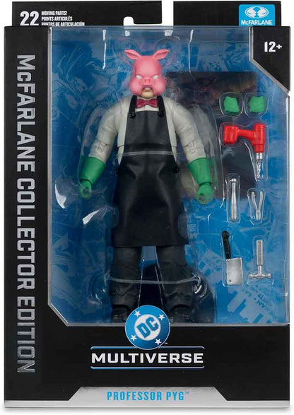 DC Multiverse Batman 7 Inch Action Figure Collector Edition - Professor Pyg (Black Apron)