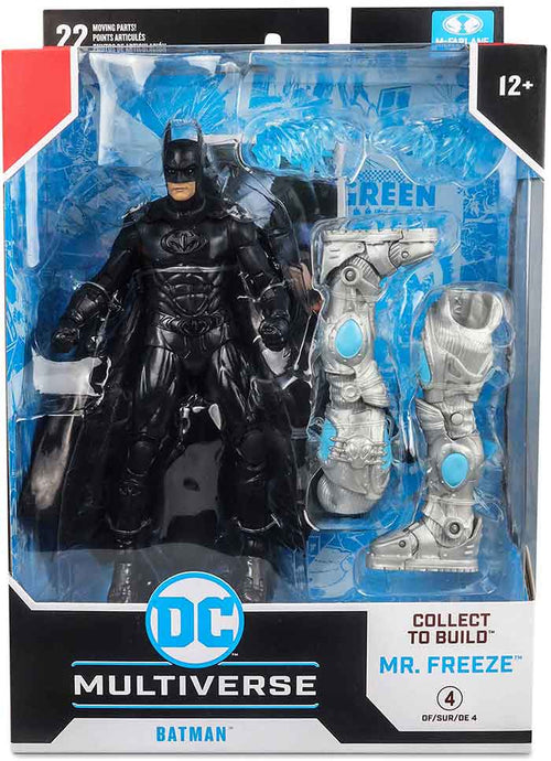 DC Multiverse Batman & Robin 7 Inch Action Figure BAF Mr. Freeze - Batman (Sub-Standard Packaging)