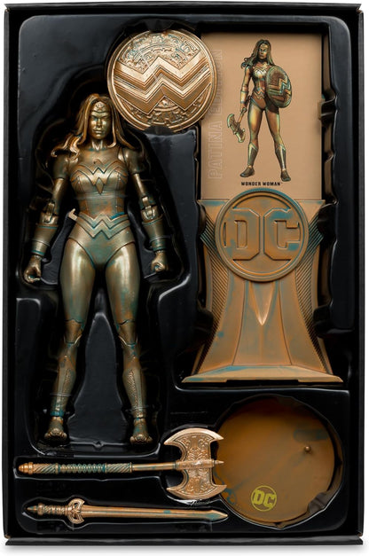 DC Multiverse Classic 7 Inch Action Figure Exclusive - Wonder Woman Patina Edition Gold Label
