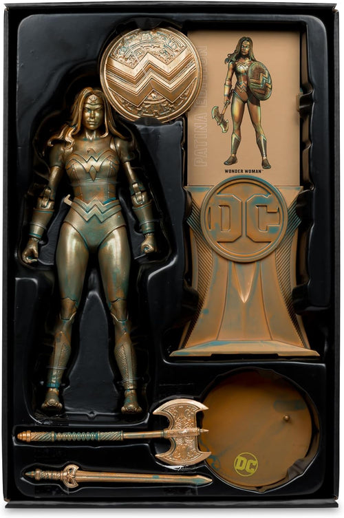 DC Multiverse Classic 7 Inch Action Figure Exclusive - Wonder Woman Patina Edition Gold Label