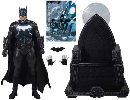 DC Multiverse Collector 6 Inch Action Figure Darkseid War - Batman with Mobius Chair