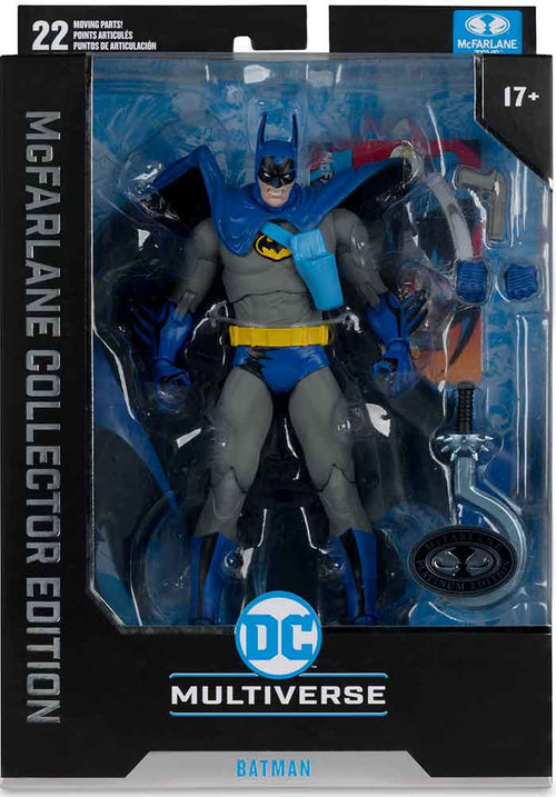 DC Multiverse Collector 7 Inch Action Figure Wave 10 Exclusive - Batman Year Two Platinum