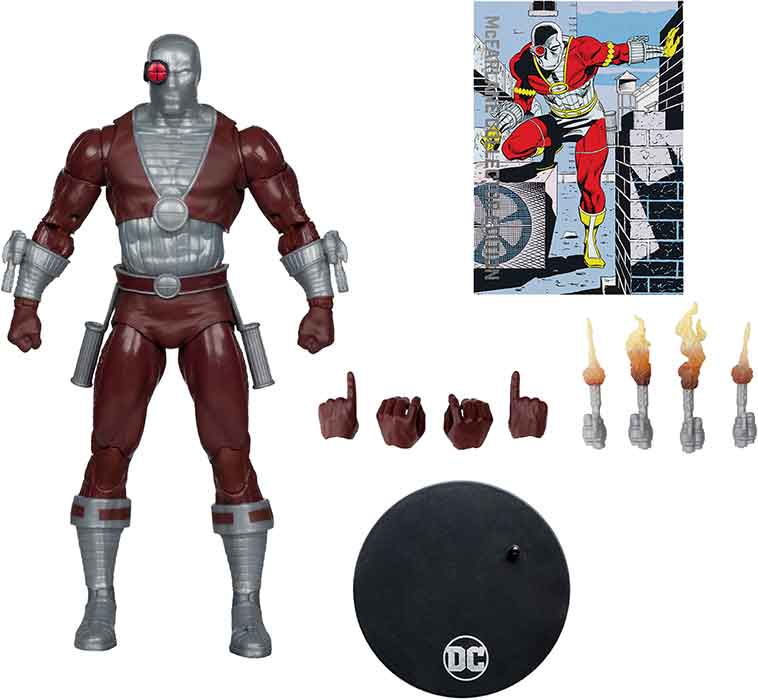 DC Multiverse Collector 7 Inch Action Figure Wave 10 Exclusive - Deadshot Platinum
