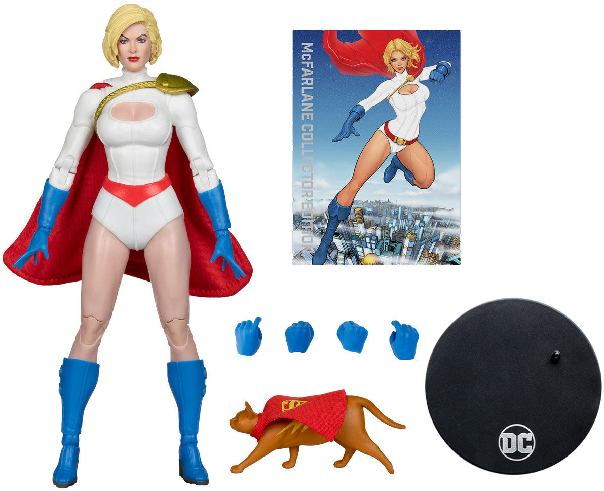 DC Multiverse Collector 7 Inch Action Figure Wave 9 - Power Girl (Power Girl Reborn)