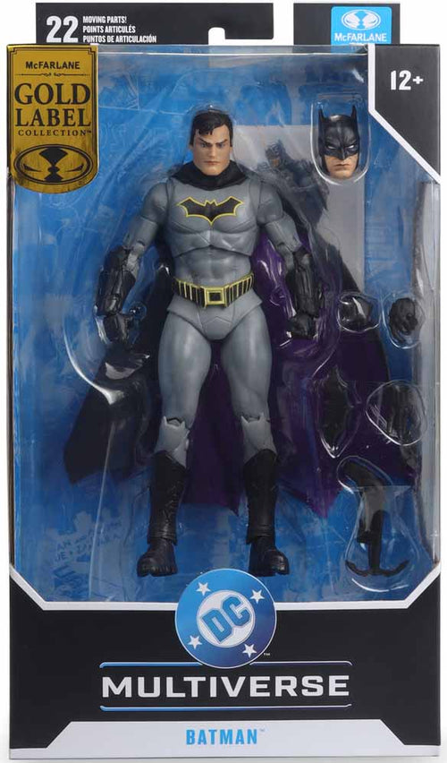 DC Multiverse DC Rebirth 7 Inch Action Figure Exclusive - Batman Gold Label
