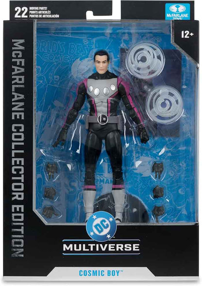 DC Multiverse Final Crisis 7 Inch Action Figure Collector Edition - Cosmic Boy (Pink Stripe)