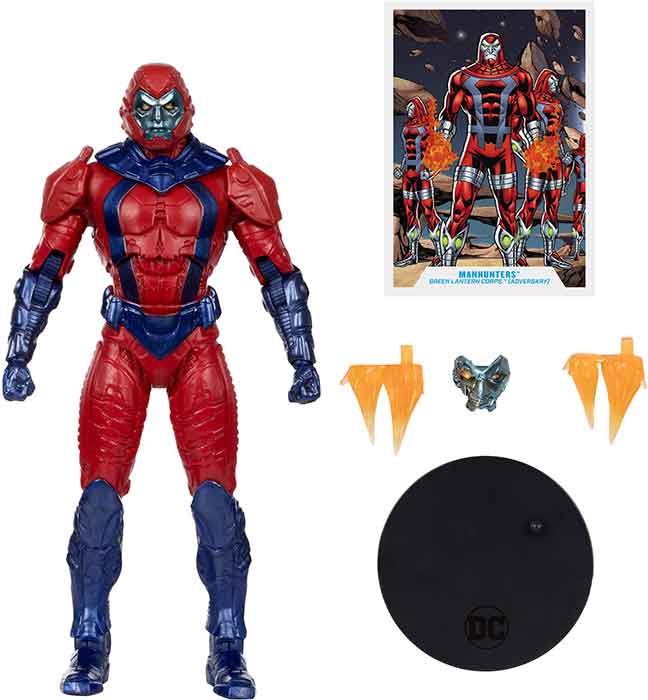 DC Multiverse Green Lantern Corps 7 Inch Action Figure Exclusive - Manhunters Platinum