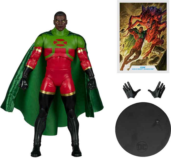 DC Multiverse Icon & Rocket Season One 7 Inch Action Figure - Icon