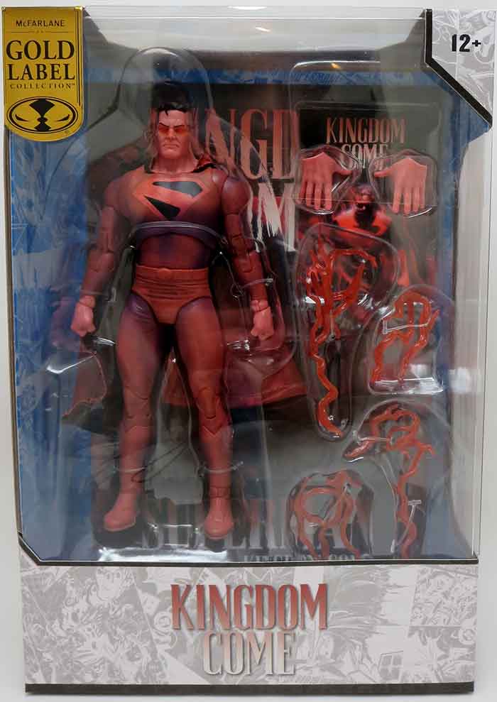DC Multiverse Kingdom Come 7 Inch Action Figure Exclusive - Red Aura Superman Gold Label