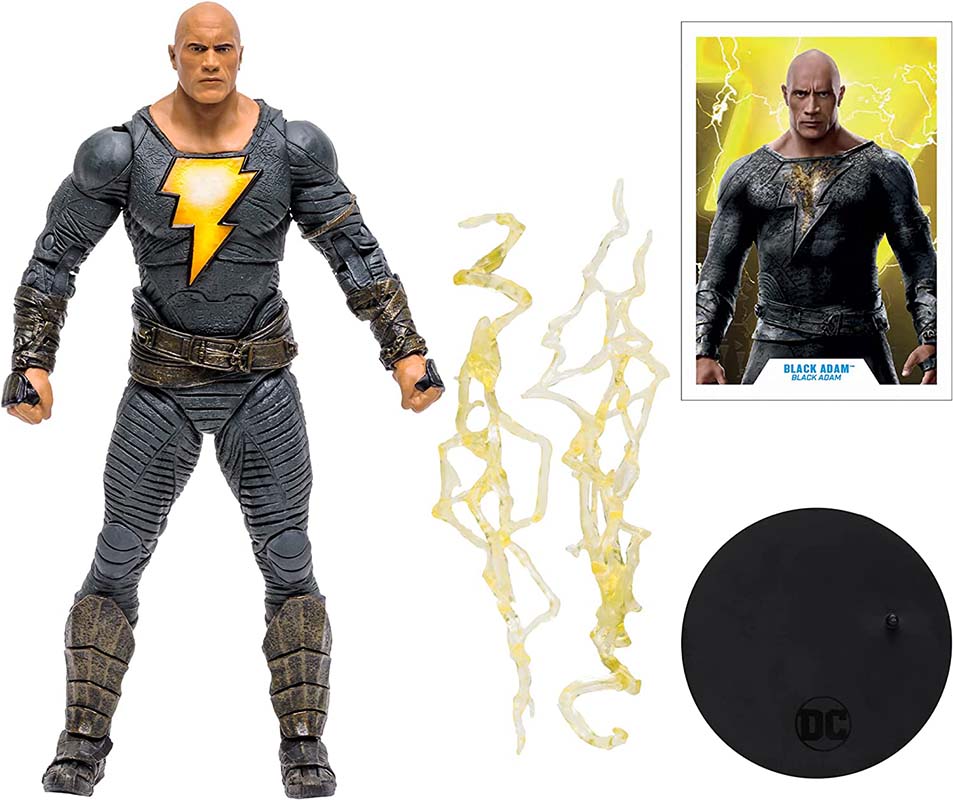 DC Multiverse Movie 7 Inch Action Figure Black Adam - Black Adam Hero Costume