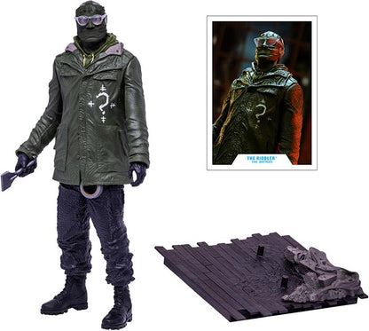 DC Multiverse Movie 12 Inch Action Figure The Batman Deluxe - Riddler