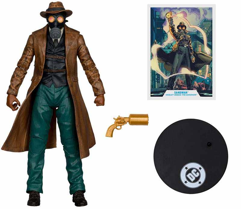 DC Multiverse Sandman 7 Inch Action Figure Exclusive - Sandman Wesley Dodds Gold Label