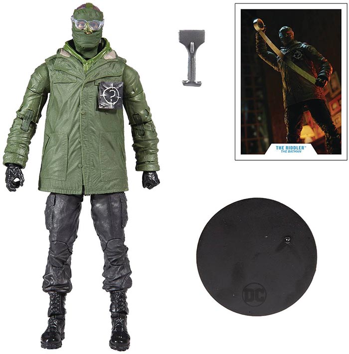 DC Multiverse Movie 7 Inch Action Figure The Batman Wave 1 - The Riddler