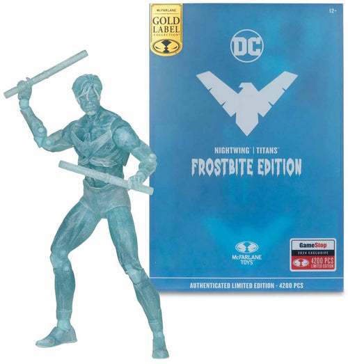 DC Multiverse Titans 7 Inch Action Figure Exclusive - Nightwing Frostbite Gold Label