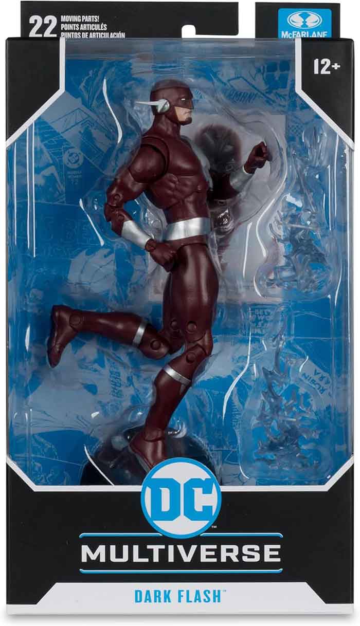 DC Multiverse Walter West New Kid In Town 7 Inch Action Figure - Dark Flash