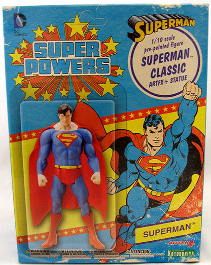 DC Universe 8 Inch Statue Figure ArtFX+ - Superman Classic
