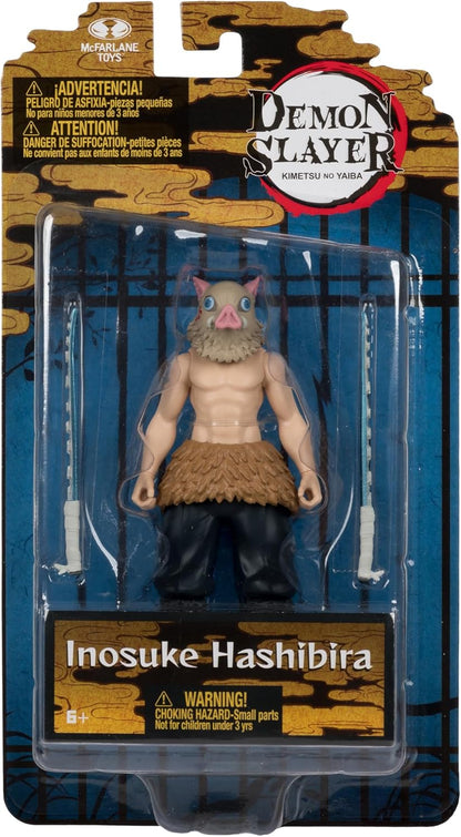 Demon Slayer Kimetsu No Yaiba 5 Inch Action Figure Basic Wave 4 - Inosuke Hashibira