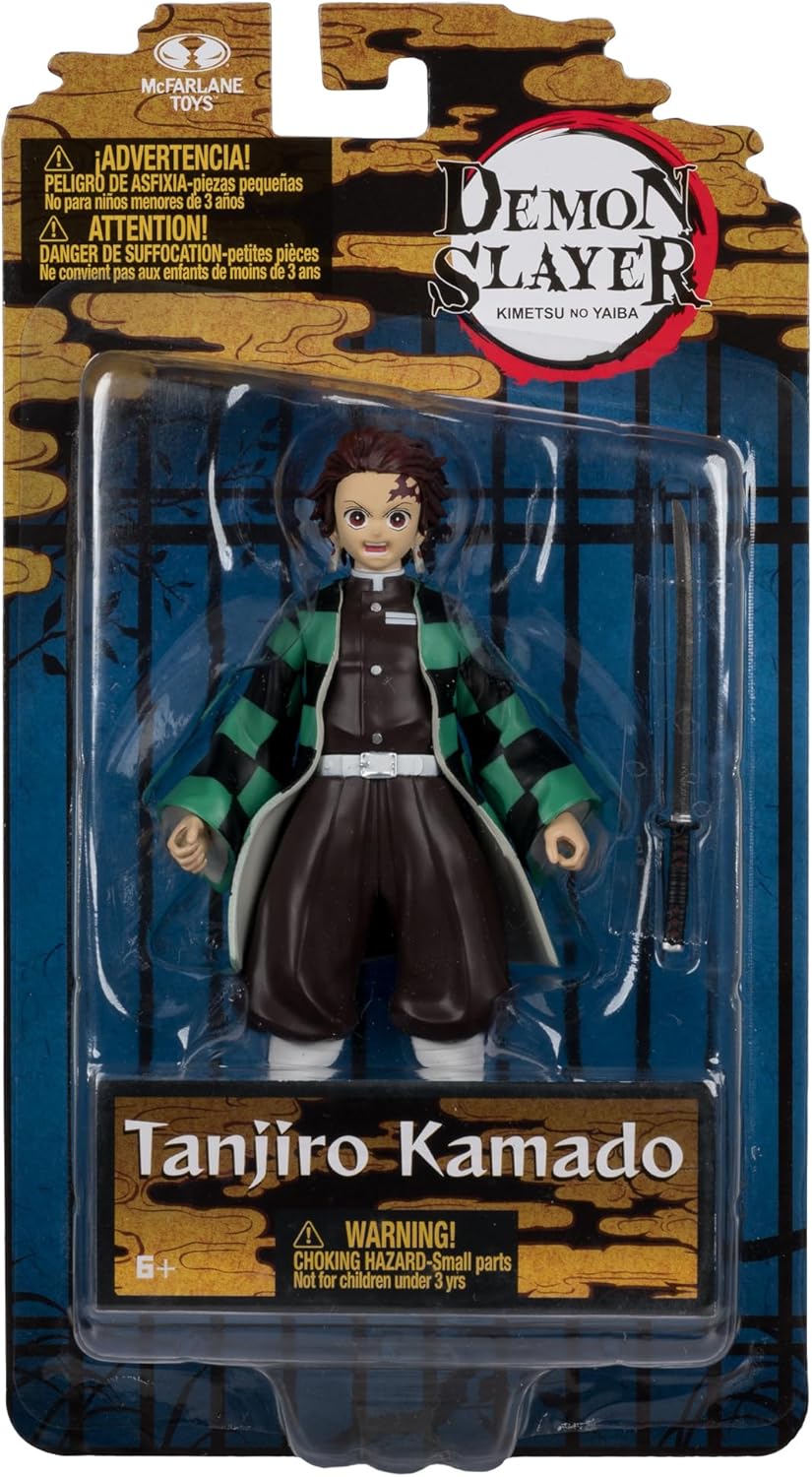 Demon Slayer Kimetsu No Yaiba 5 Inch Action Figure Basic Wave 4 - Tanjiro Kamado