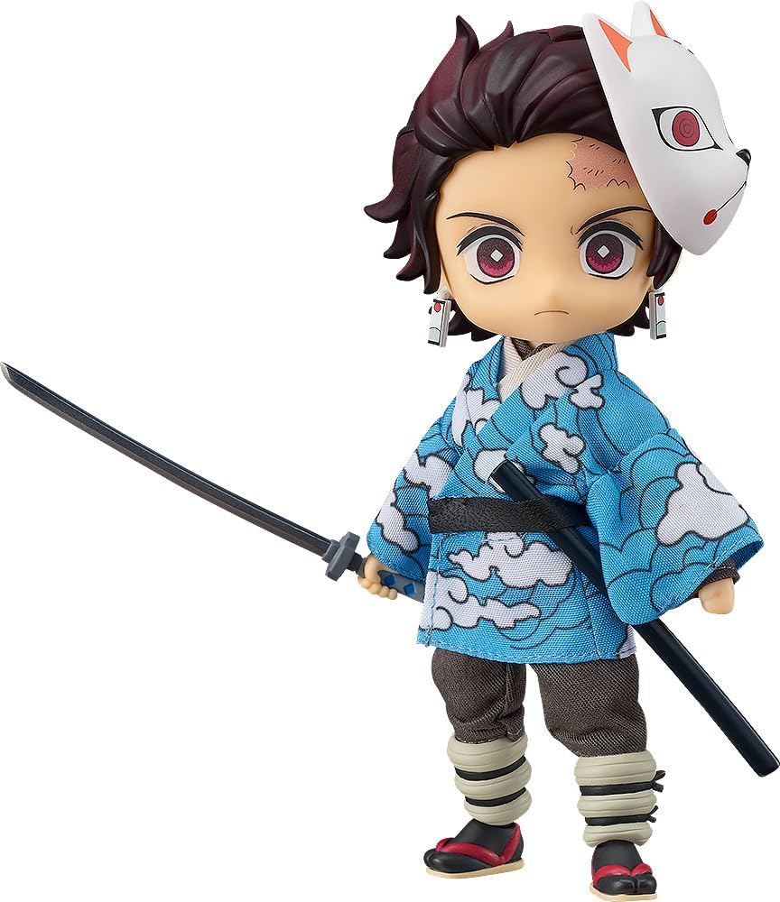 Demon Slayer Kimetsu No Yaiba 4 Inch Action Figure Nendoroid - Tanjiro Kamado (Final Selection Ver.)