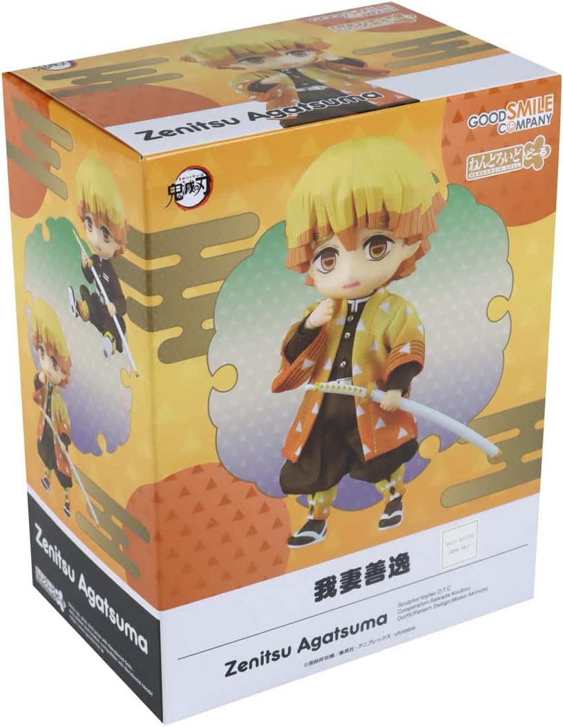 Demon Slayer Kimetsu No Yaiba 4 Inch Action Figure Nendoroid - Zenitsu Agatsuma