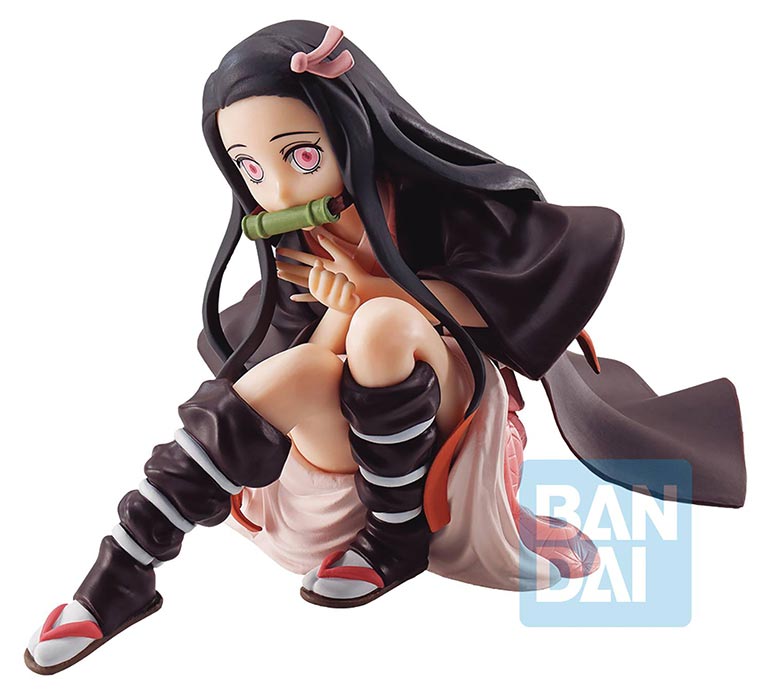 Demon Slayer Kimetsu No Yaiba Tengen Uzui Is Here 4 Inch Static Figure Ichiban - Nezuko Kamado