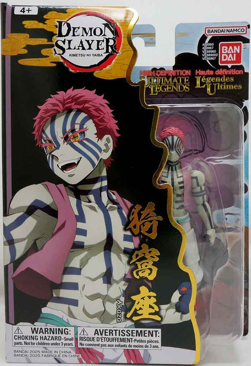 Demon Slayer Kimetsu No Yaiba 5 Inch Action Figure Ultimate Legends HD - Akaza