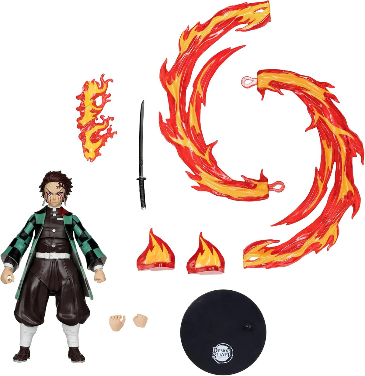 Demon Slayer Kimetsu No Yaiba 7 Inch Action Figure Wave 5 - Tanjiro Kamado (Daki Battle)