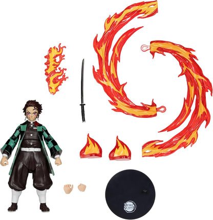 Demon Slayer Kimetsu No Yaiba 7 Inch Action Figure Wave 5 - Tanjiro Kamado (Daki Battle)