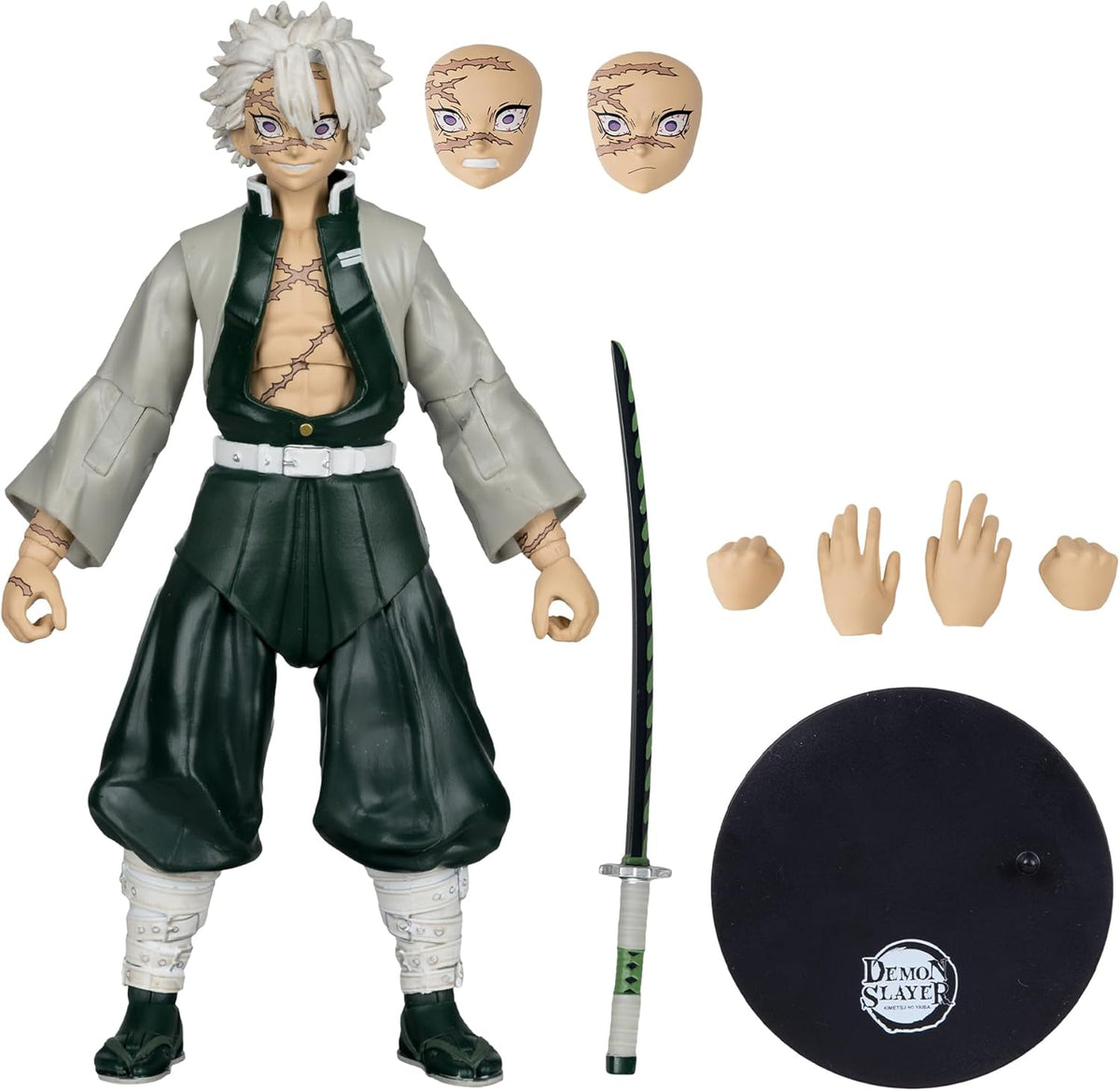 Demon Slayer Kimetsu No Yaiba 7 Inch Action Figure Wave 7 - Sanemi Shinazugawa