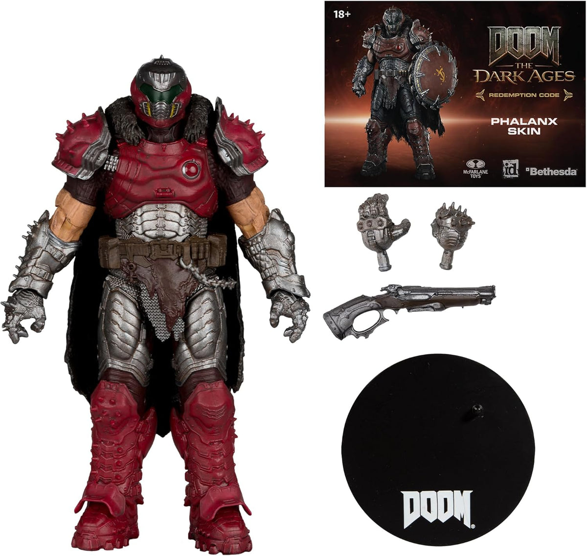 Doom The Dark Ages 6 Inch Action Figure - Doom Slayer (Phalanx Skin)