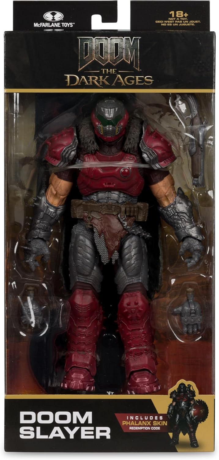 Doom The Dark Ages 6 Inch Action Figure - Doom Slayer (Phalanx Skin)