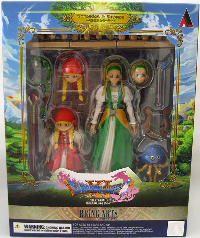 Dragon Quest XI 6 Inch Action Figure Bring Arts - Veronica & Serena