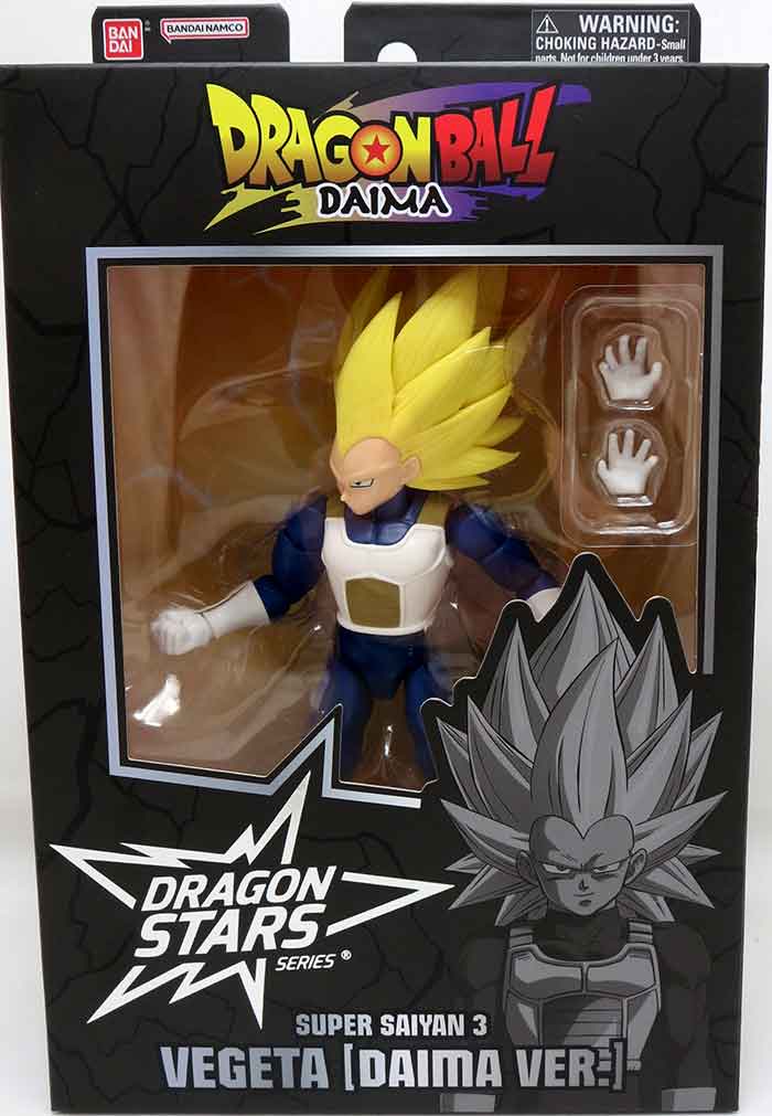 Dragonball Daima 6 Inch Action Figure Dragon Stars - Super Saiyan 3 Vegeta