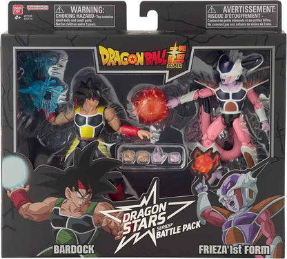 Dragonball Super 6 Inch Action Figure Dragon Stars 2-Pack - Bardock vs Frieza 1st Form