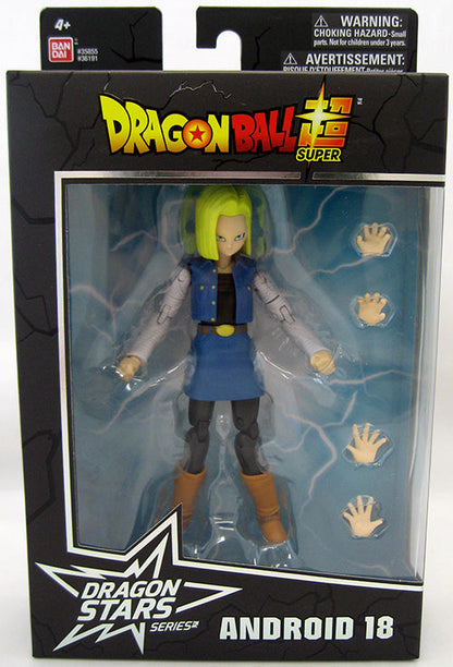 Dragonball Super 6 Inch Action Figure Dragon Stars - Android 18