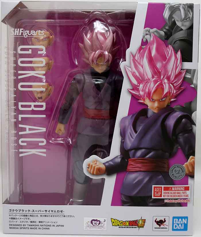 Dragonball Super 6 Inch Action Figure S.H. Figuarts - Goku Black Super Saiyan Rose Reissue