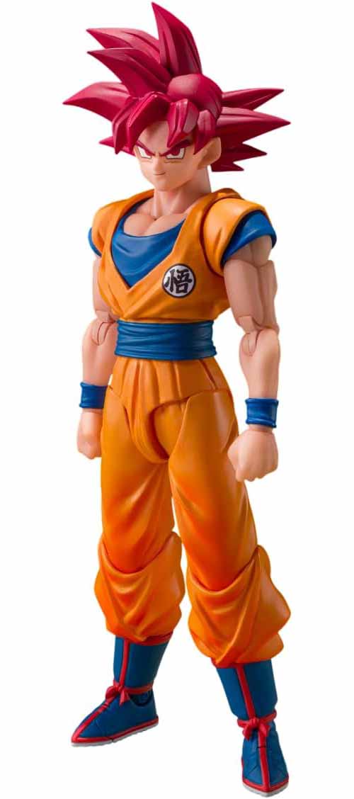 Dragonball Super 6 Inch Action Figure S.H. Figuarts - Super Saiyan God Son Goku (God Aura)