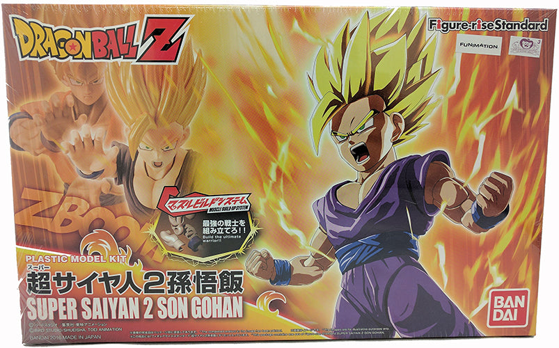Dragonball Z 5 Inch Static Figure Rise Standard Model Kit - Super Saiyan 2 Son Gohan