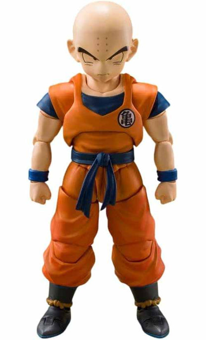 Dragonball Z 5 Inch Action Figure S.H. Figuarts - Krillin Earth's Strongest Man Reissue